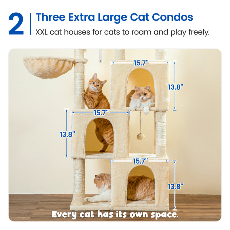 Tucker Murphy Pet™ 70" Dandry Cat Tree & Reviews Wayfair